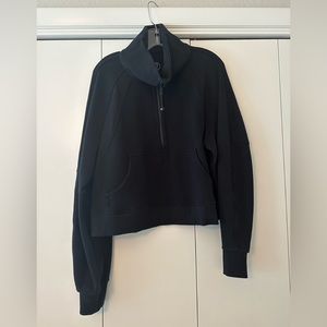 Lululemon scuba oversized half zip funnel neck